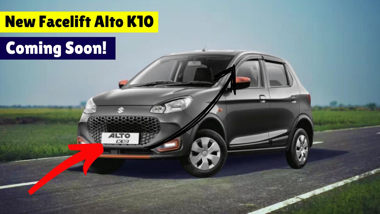 Upgraded Maruti Alto K10 Facelift Coming Up Soon With Stylish and Trendy Look