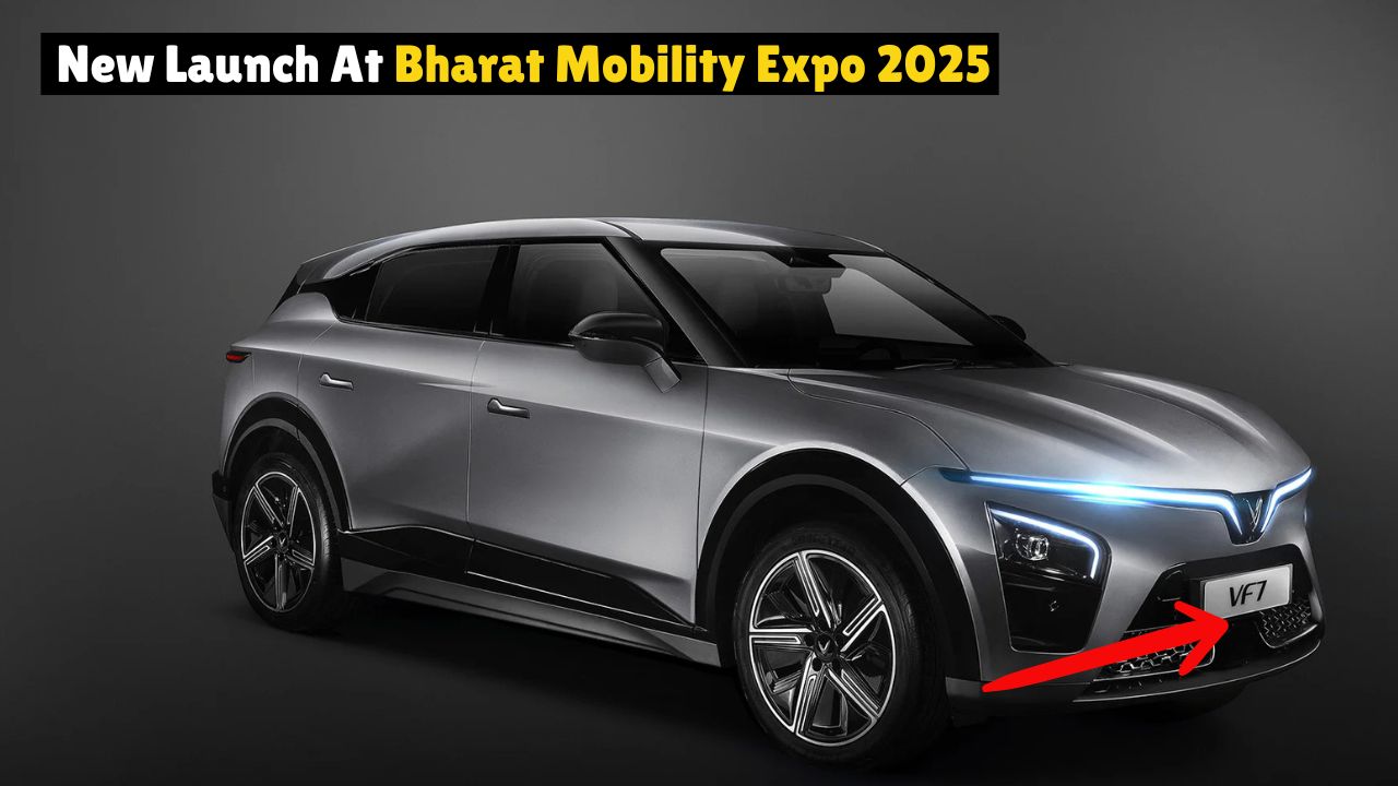 VinFast VF7 EV Revealed At Auto Expo 2025 With Luxurious and Cutting-Edge Features